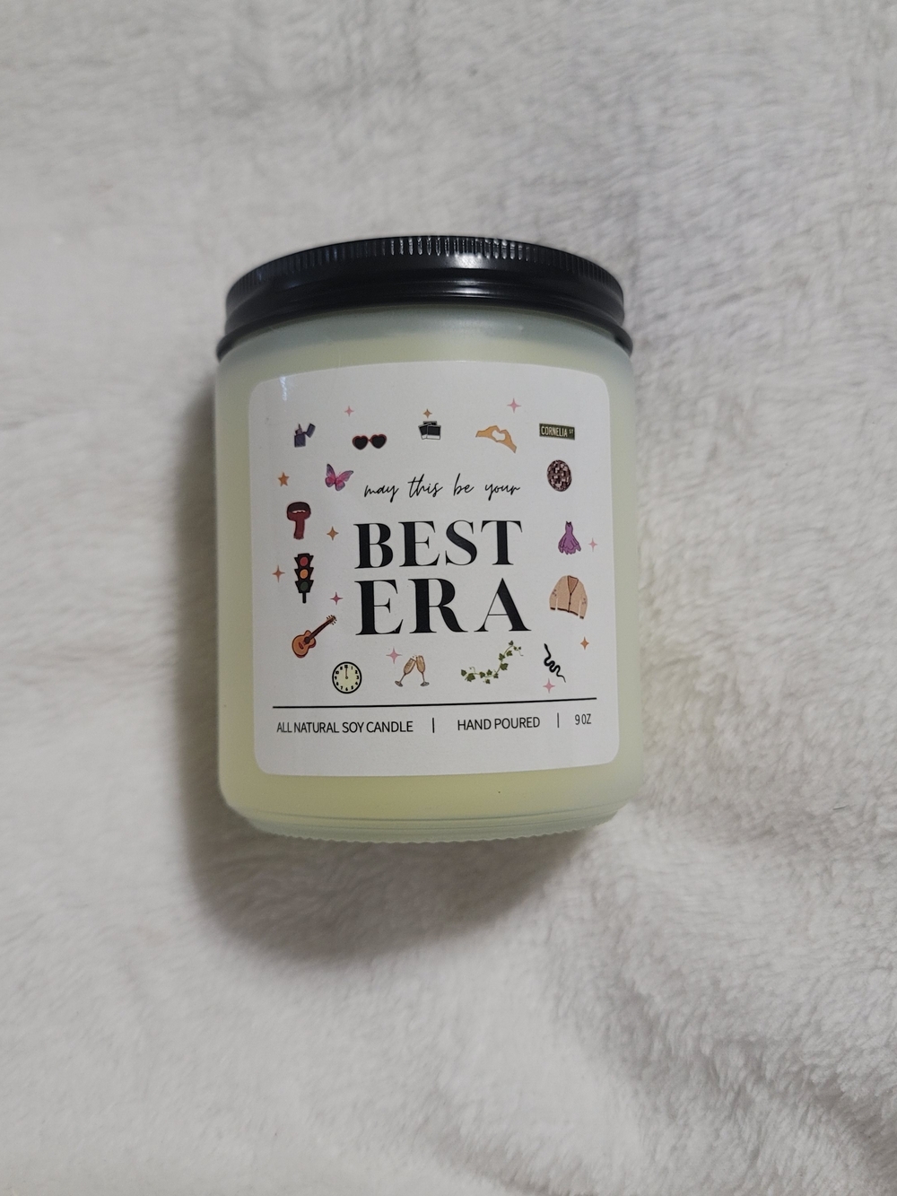 Best era candle soy taylor swift
Brand new soy candle
May this be your best era